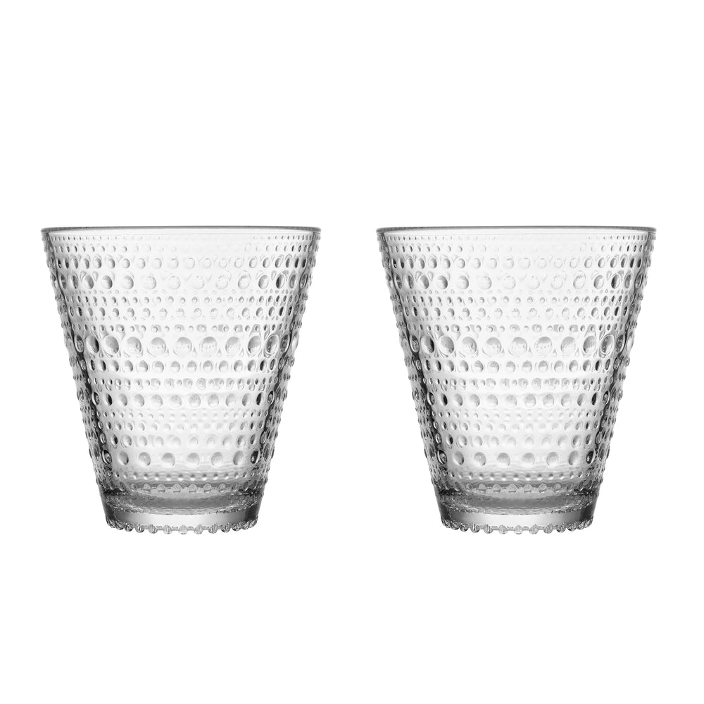 Iittala Kastehelmi Tumbler Clear 2pcs