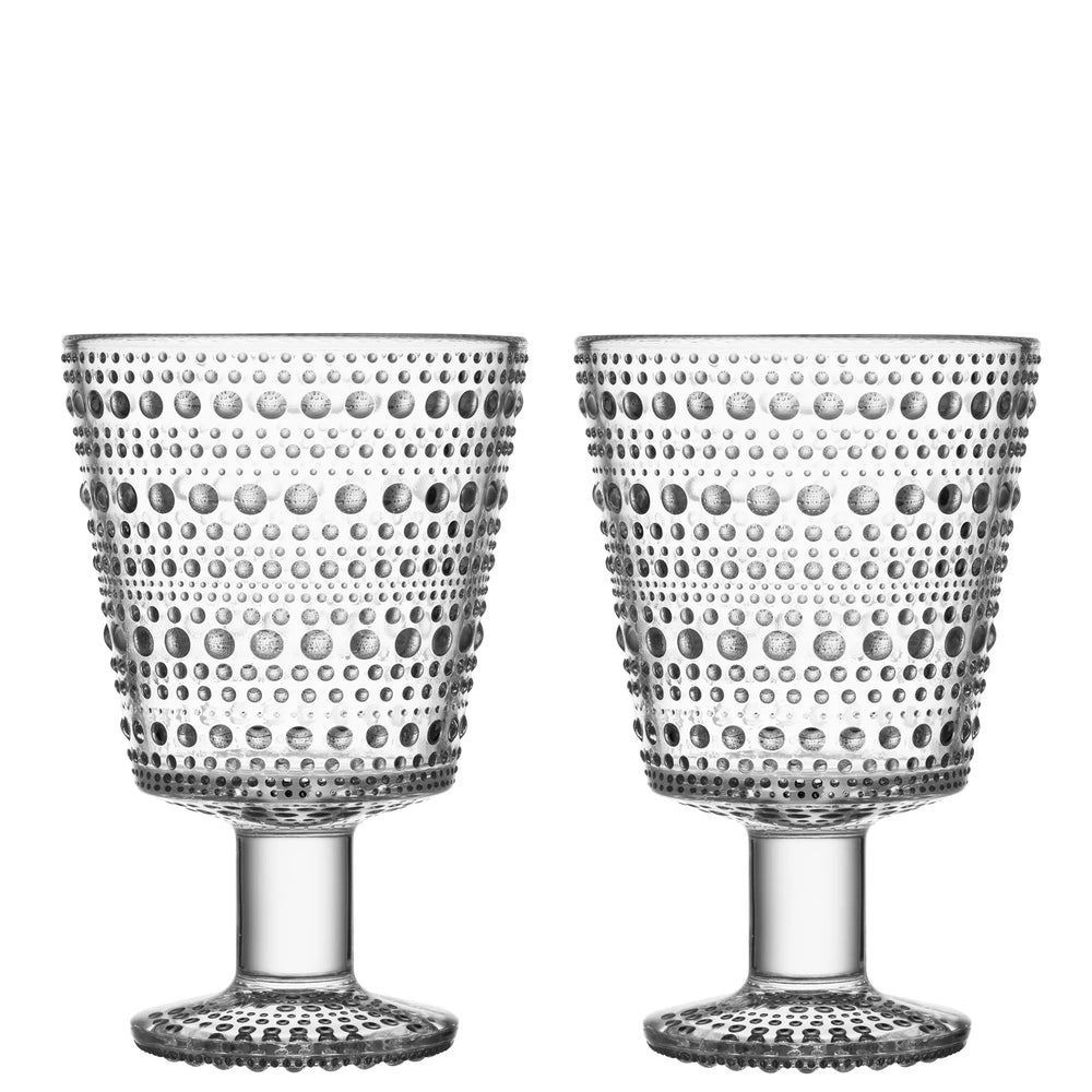 Iittala Kastehelmi Universal Glass 2pcs Clear