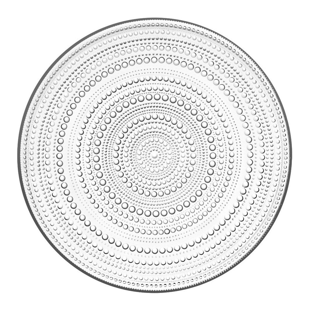 Iittala Kastehelmi Platter 31.5cm clear