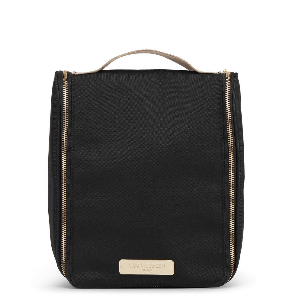 Ilse Jacobsen Hanging Toiletry Bag Black