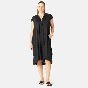 Ilse Jacobsen Organic Cotton Dress Dark Indigo