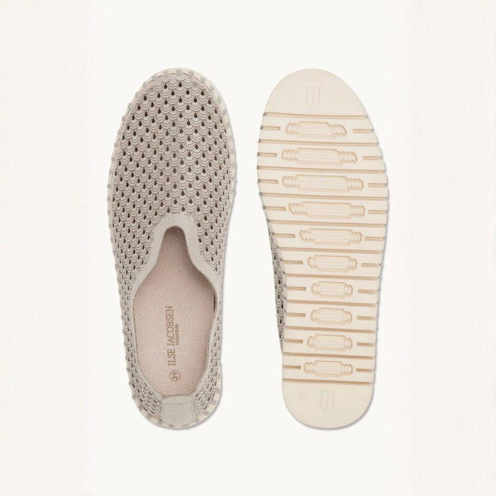 Ilse Jacobsen Tulip Glitter Shoes Silver