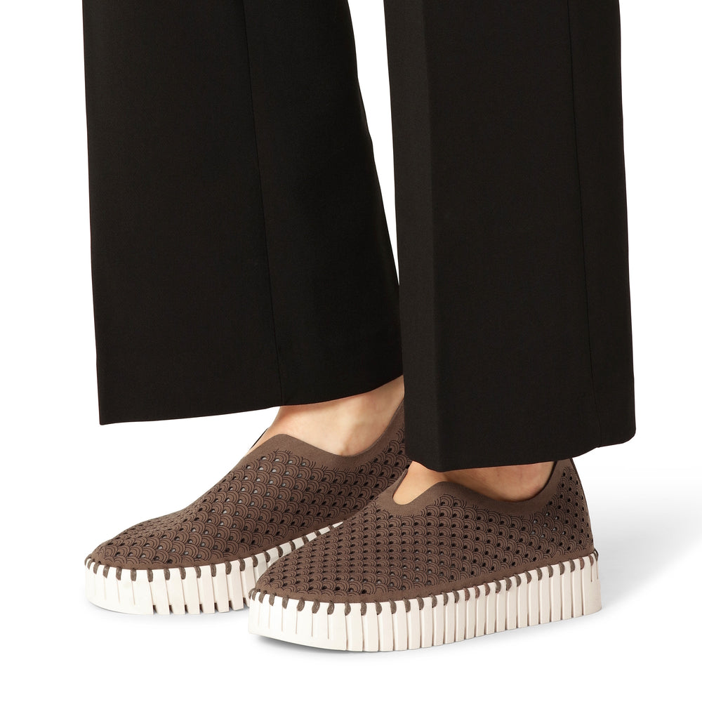 Ilse Jacobsen Tulip Platform Shoes Mocca