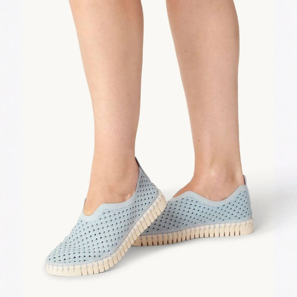 Ilse Jacobsen Tulip Shoes Ash Blue