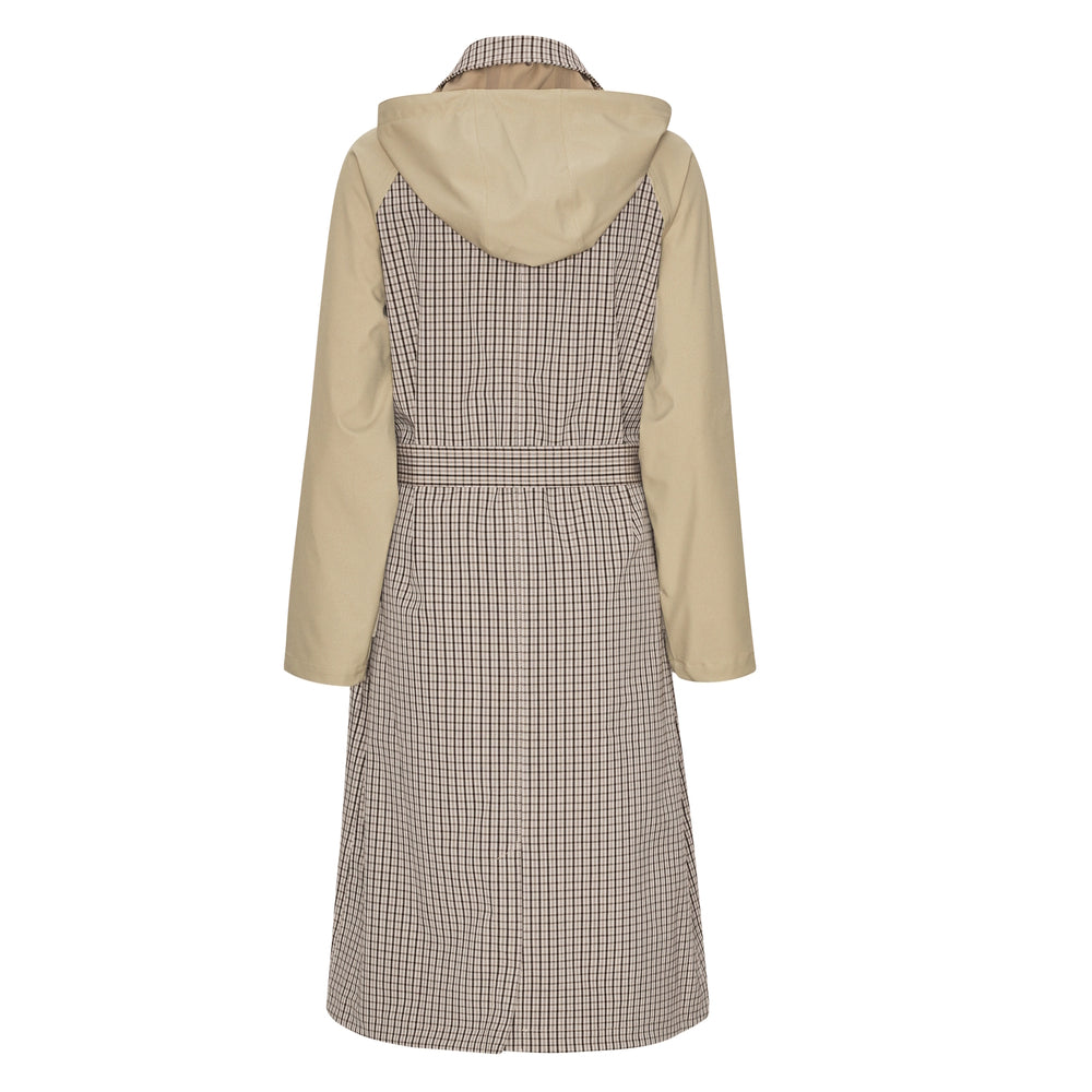 Ilse Jacobsen Trench Raincoat Checkered