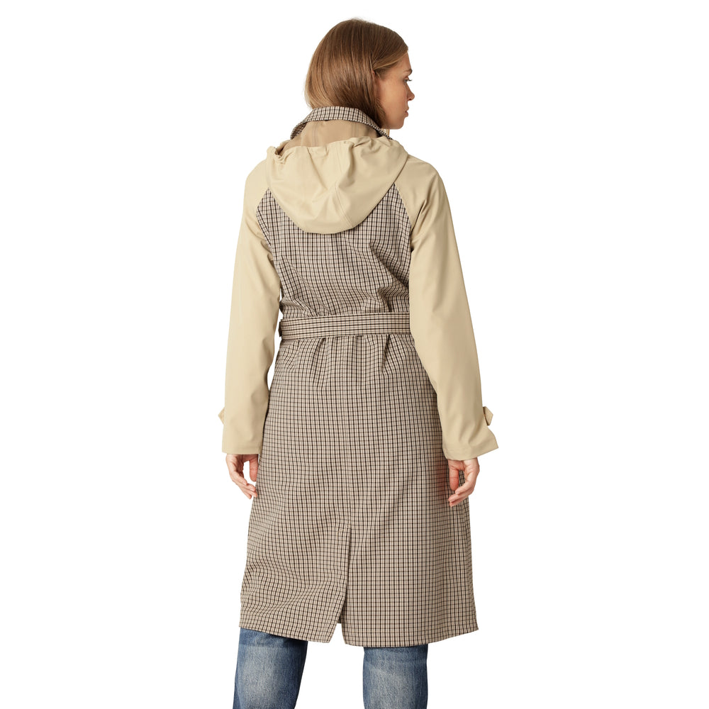 Ilse Jacobsen Trench Raincoat Checkered