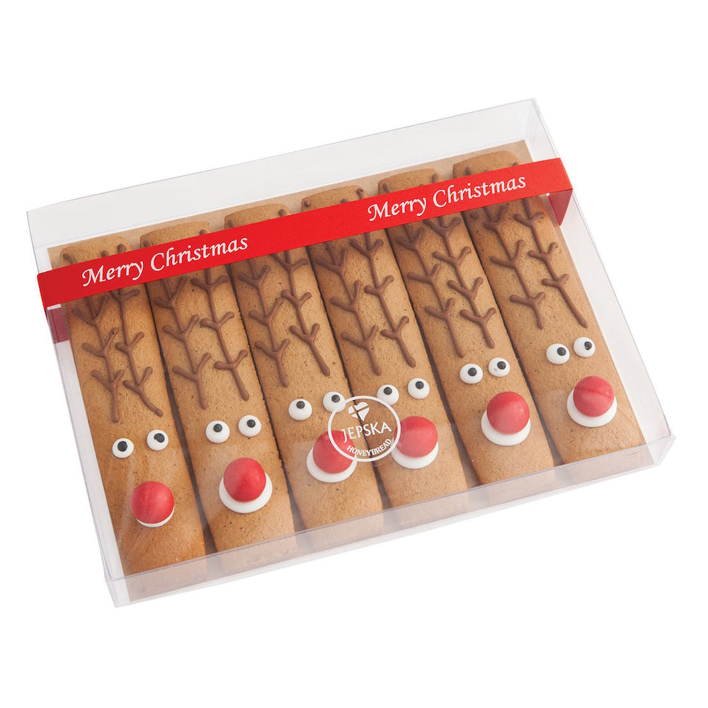 Jepska Honeybread Rudolph Gift Box 160g