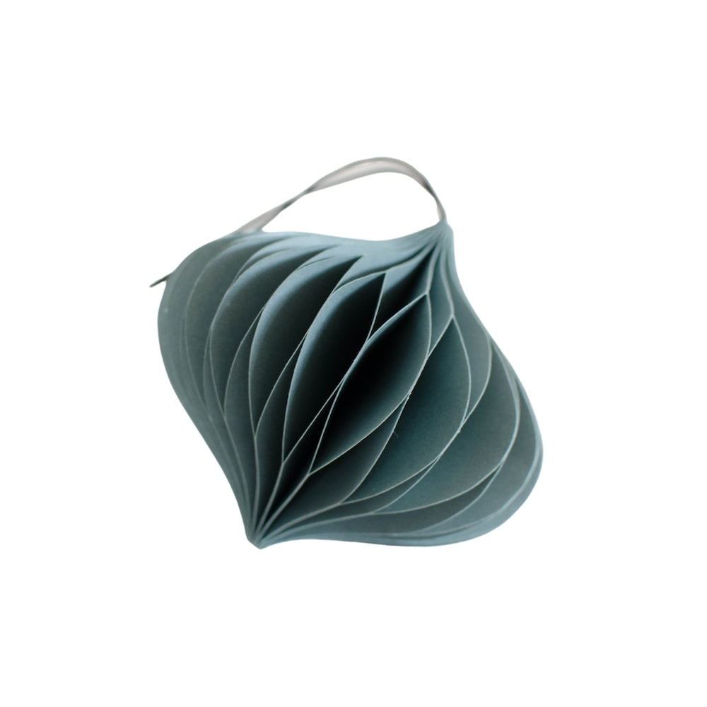 Jewel Paper Ornament sea foam