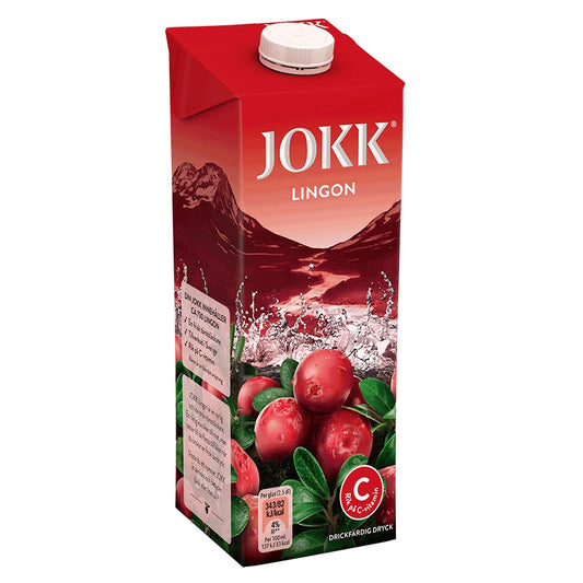 Jokk Lingonberry Drink 1L