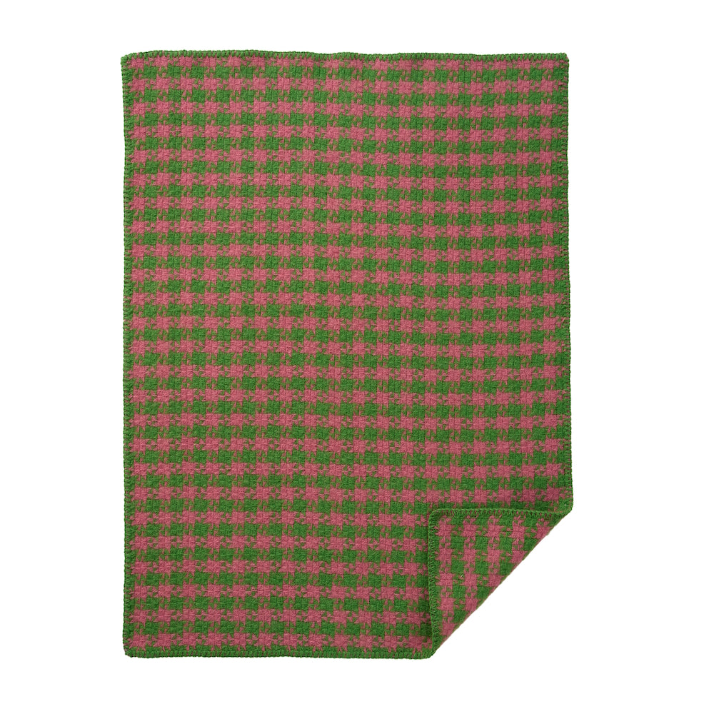 Klippan Dogtooth Baby Wool Blanket