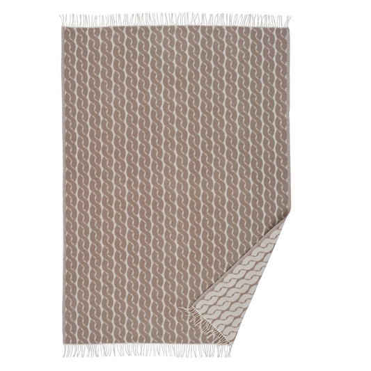 Klippan Knit Wool Blanket Sand