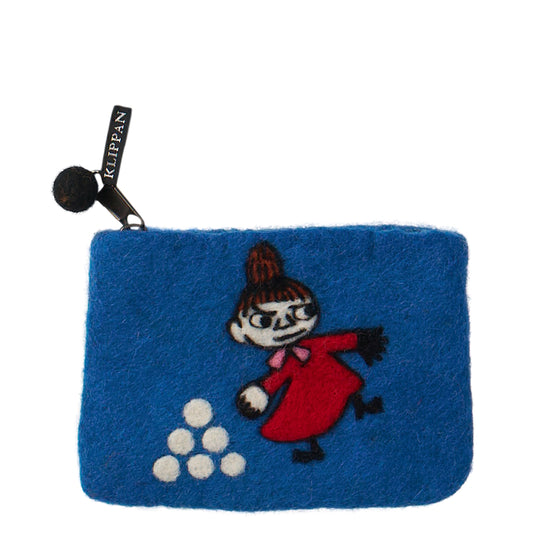 Klippan Little My Snowball Hand Felted Purse