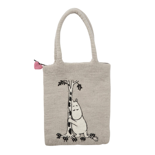 Klippan Moomin Hand Felted Tree Hug Bag