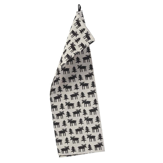 Klippan Moose Linen Tea Towel