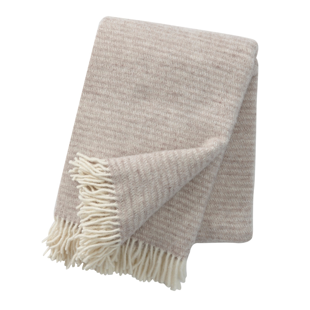 Klippan Ralph Wool Blanket Beige