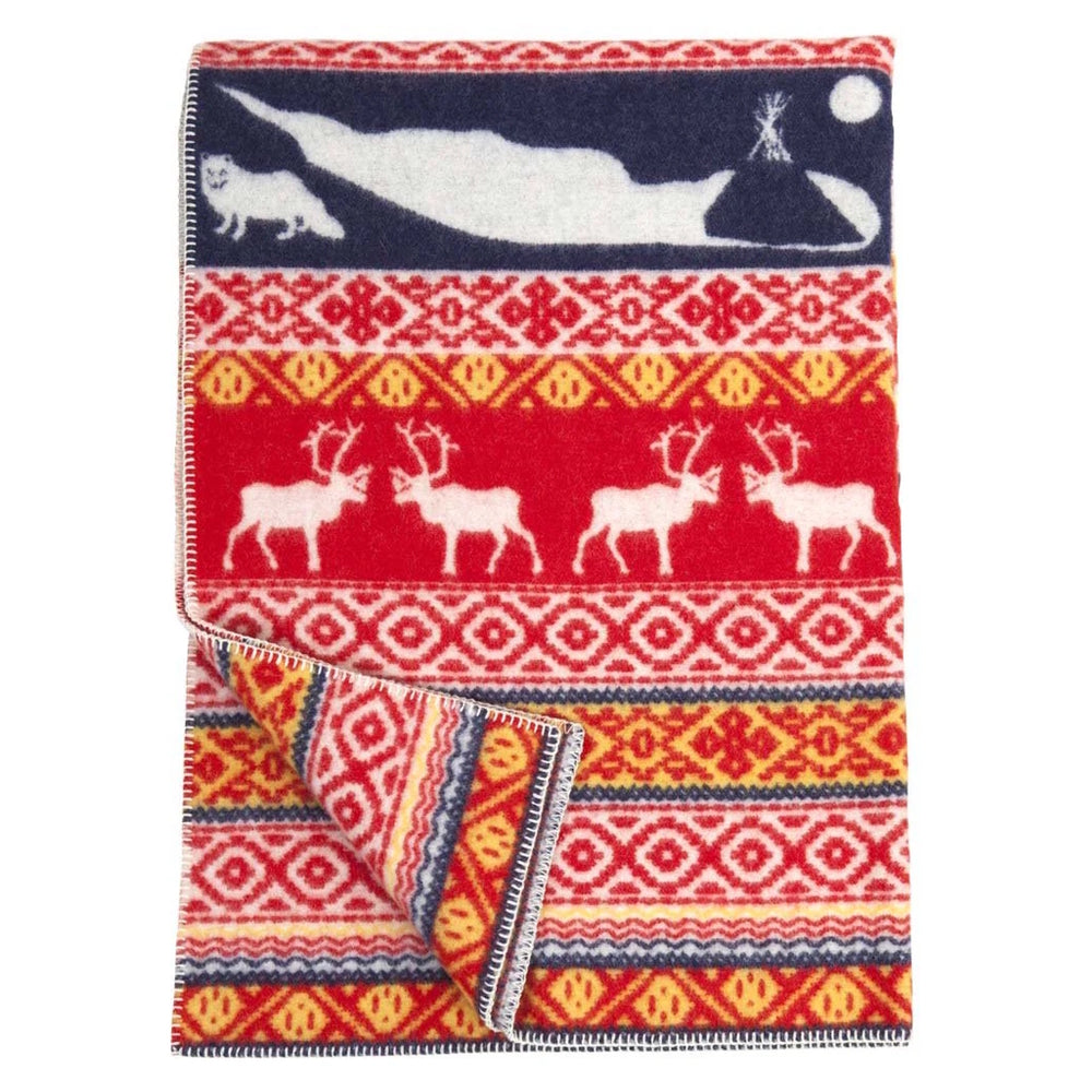 Klippan Sarek Wool Blanket Multi