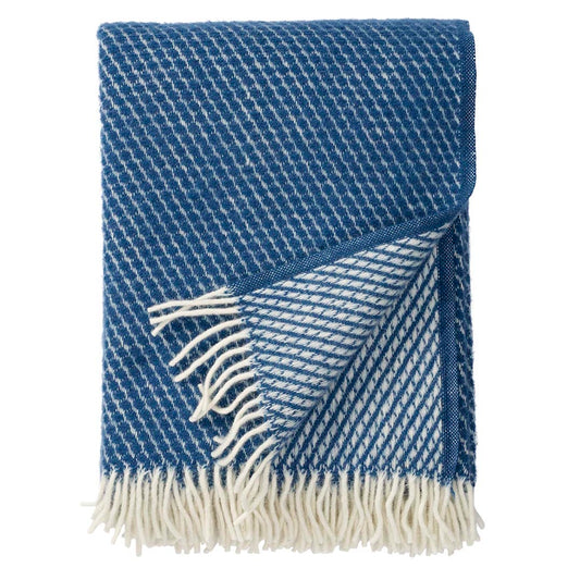 Klippan Velvet Wool Blanket Petrol