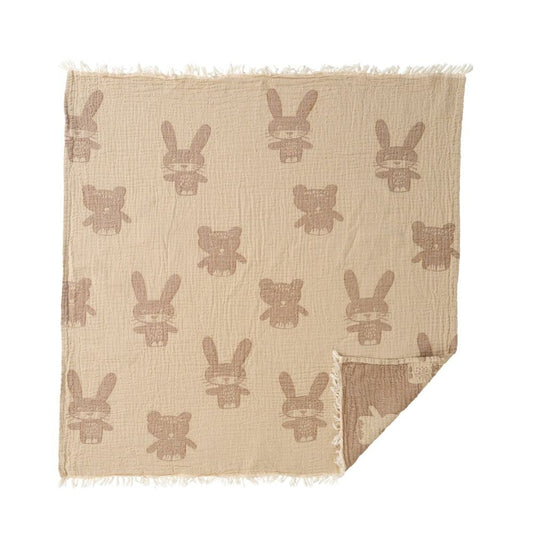 Klippan_Bunny_Bear_Baby_Muslin_Blanket