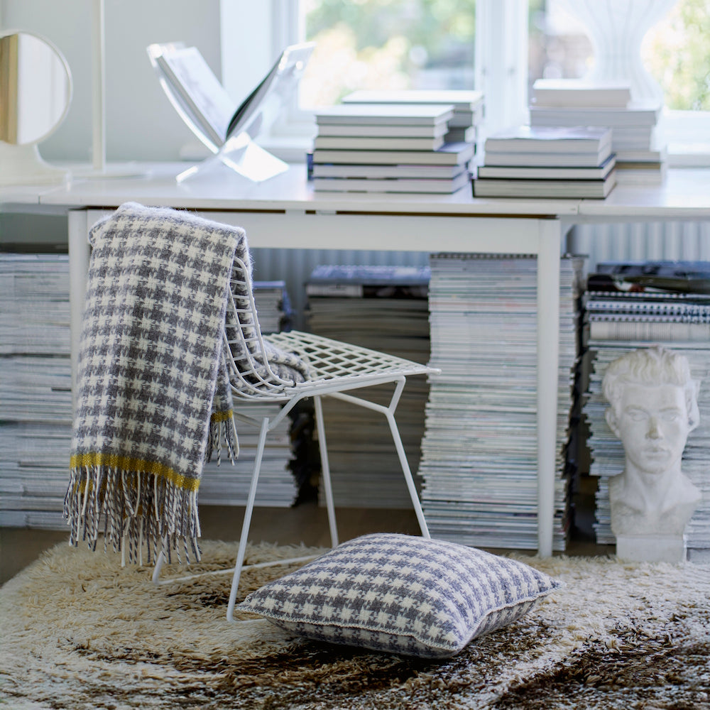 Klippan Dogtooth Wool Blanket