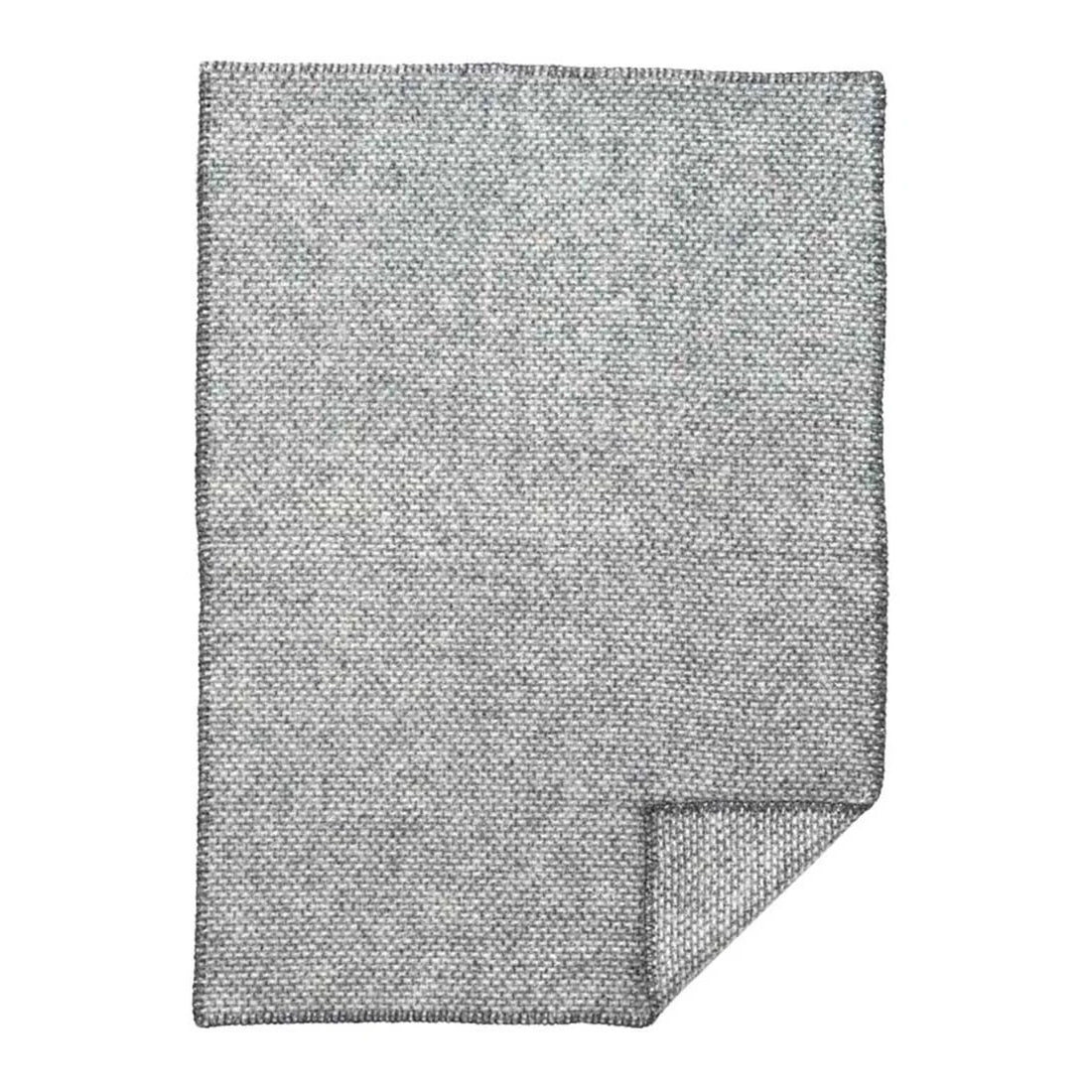 Klippan Domino Wool Baby Blanket Grey