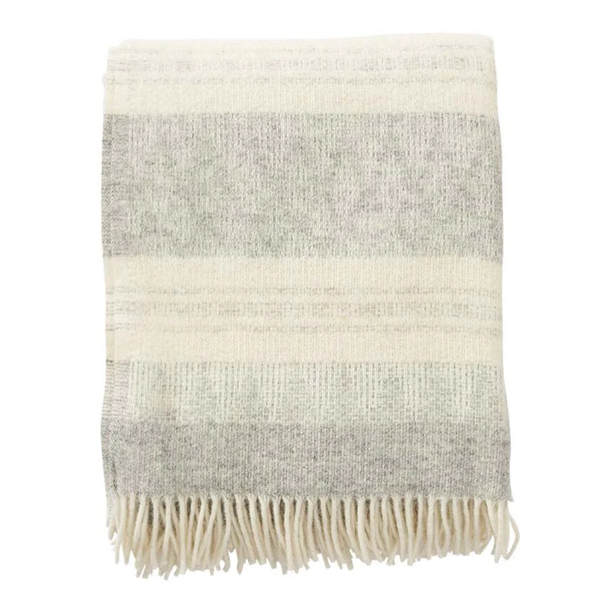 Klippan Freja Wool Blanket Grey