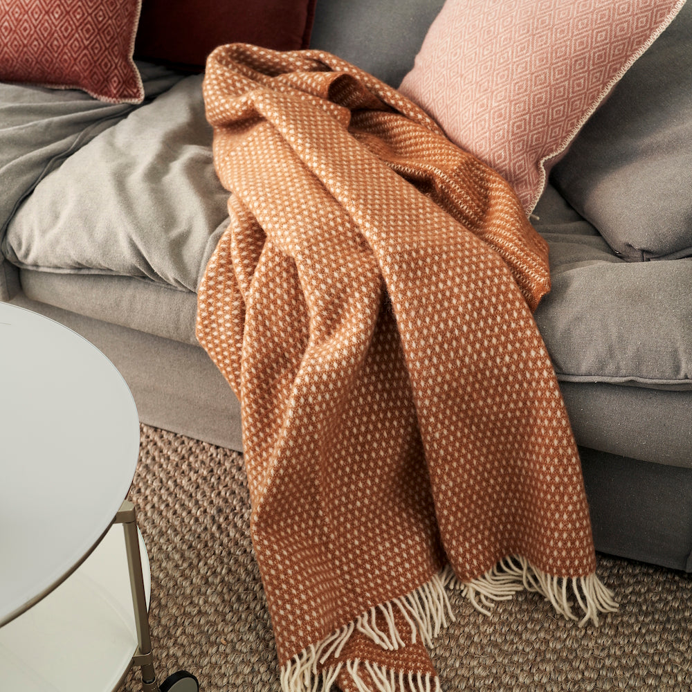 Klippan Knut Brushed Wool Blanket