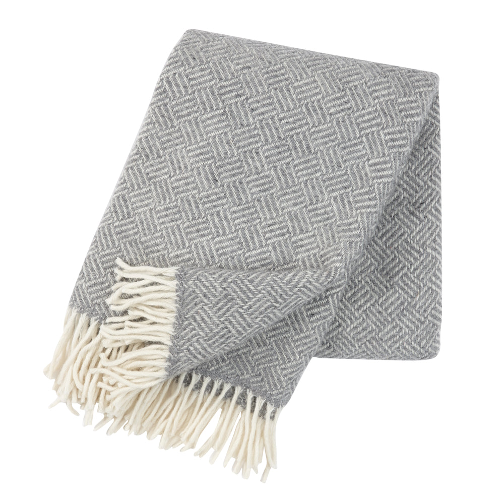 Klippan Samba Wool Blanket Grey