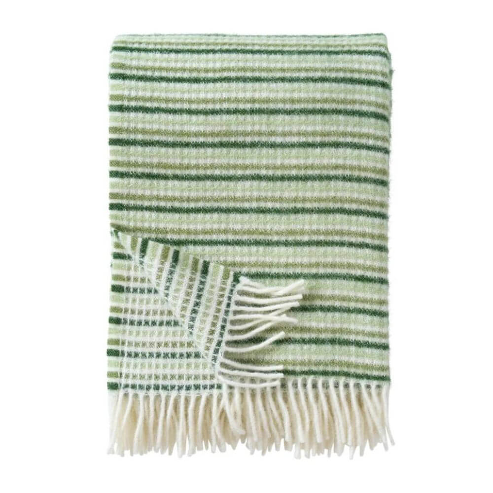 Klippan Tint Wool Blanket Green