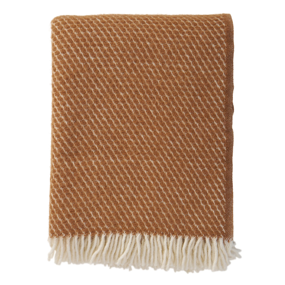 Klippan Velvet Wool Blanket Mocha