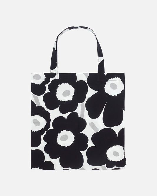 Marimekko Unikko Cotton Bag White-Black