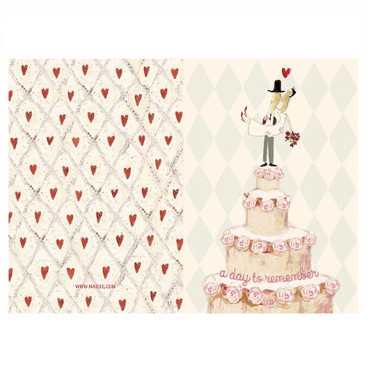 Maileg Happy Wedding Day Card