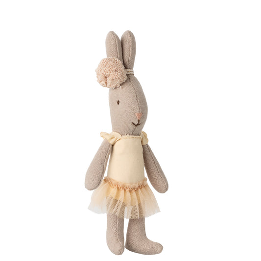 Maileg Rabbit Micro Ballet Suit and Skirt Cream