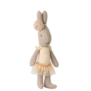 Maileg Rabbit Micro Ballet Suit and Skirt Cream
