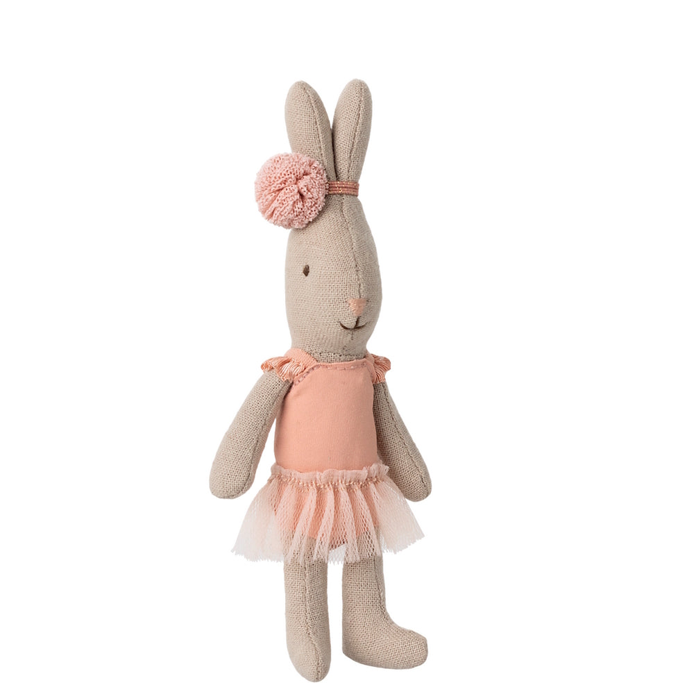 Maileg Rabbit Micro Ballet Suit and Skirt Rose