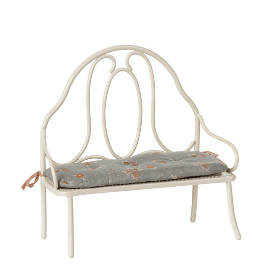 Maileg Vintage Bench Miniature off-white