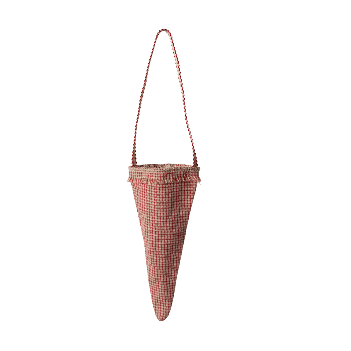 maileg-cornet-ornament-checker-red