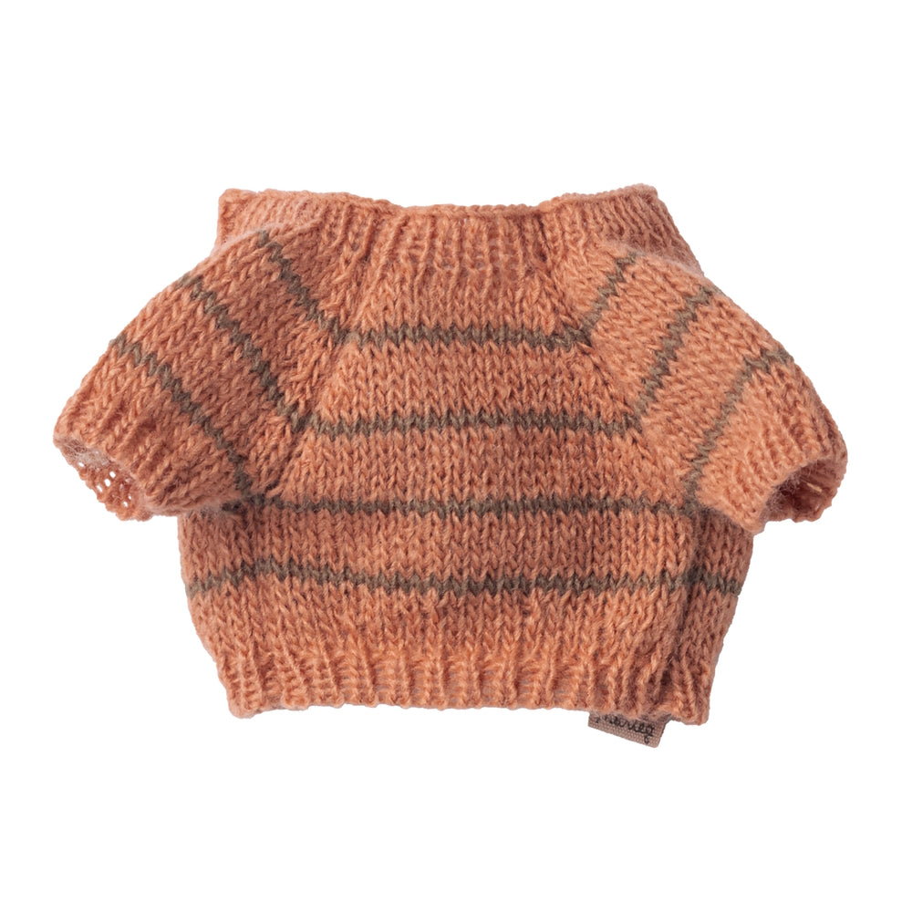 Maileg Puppy Supply Small Sweater Coral