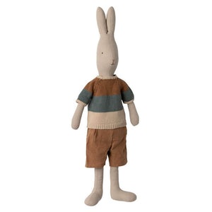 Maileg Rabbit Size 4 Classic Knit Shirt & Shorts