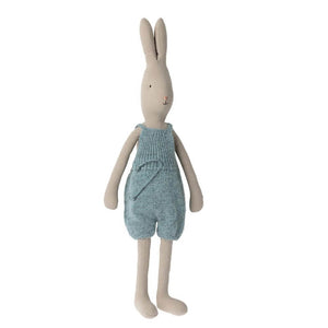 Maileg Rabbit Size 4 Knitted Overalls