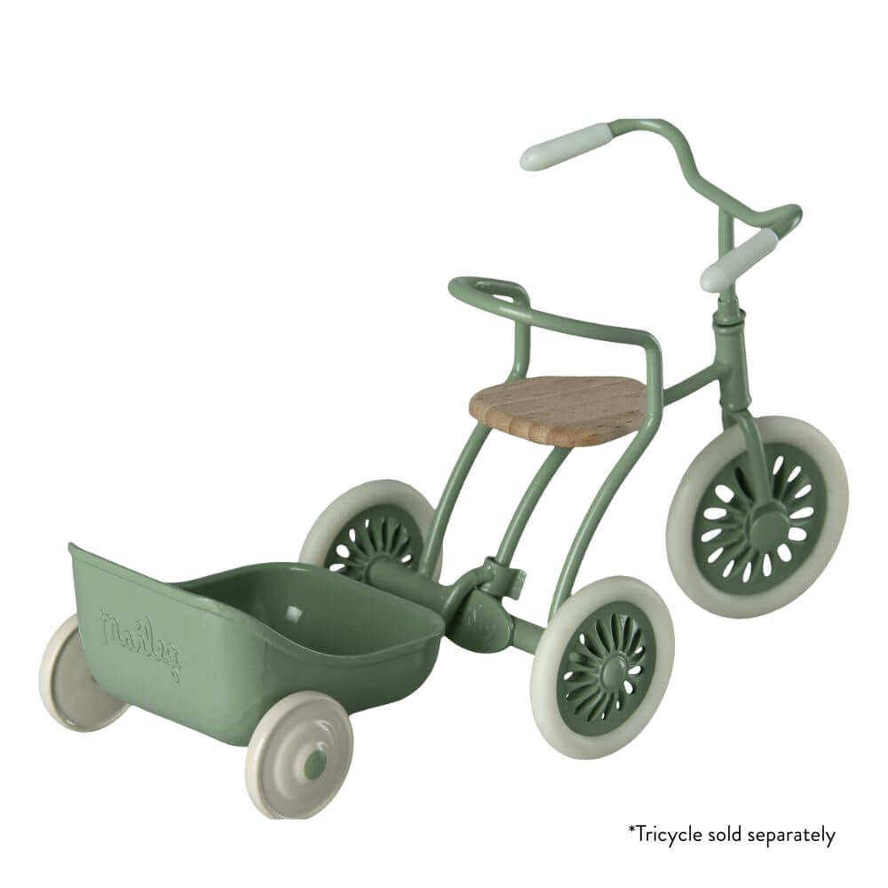 Maileg_Tricycle_Trailer_Mouse_Green