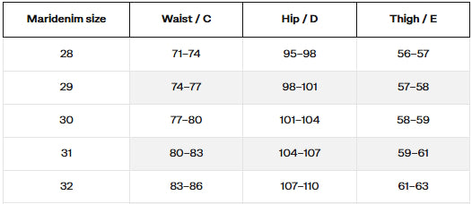 Size guide