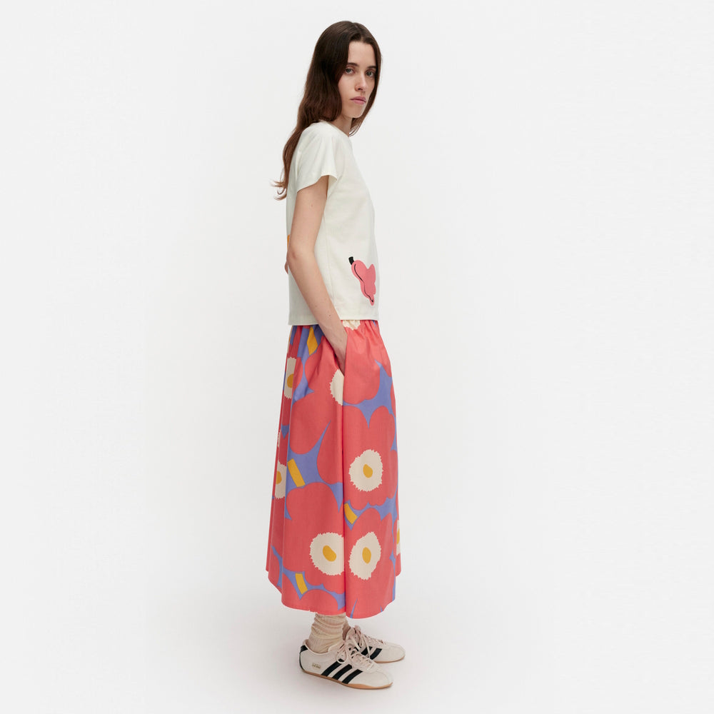 Marimekko Garrel Unikko Cotton Skirt