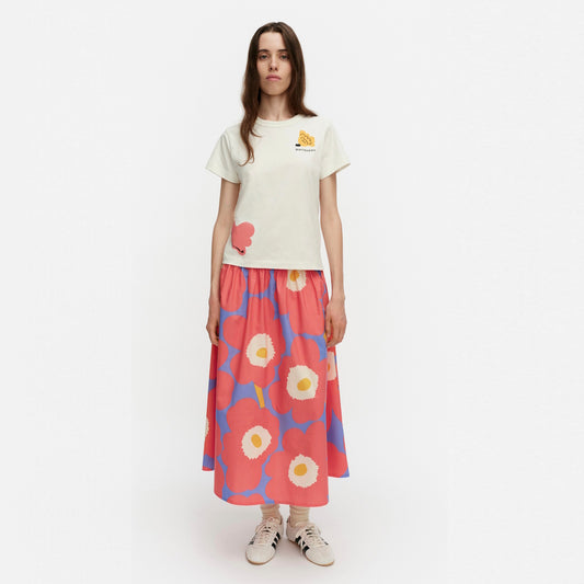 Marimekko Garrel Unikko Cotton Skirt