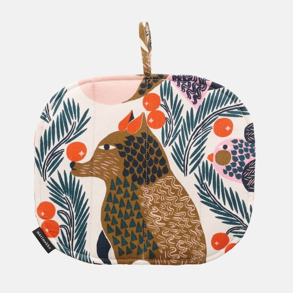 MarimekkoKetunmarjaPotHolder