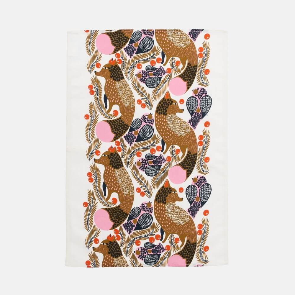 Marimekko Ketunmarja Tea Towel