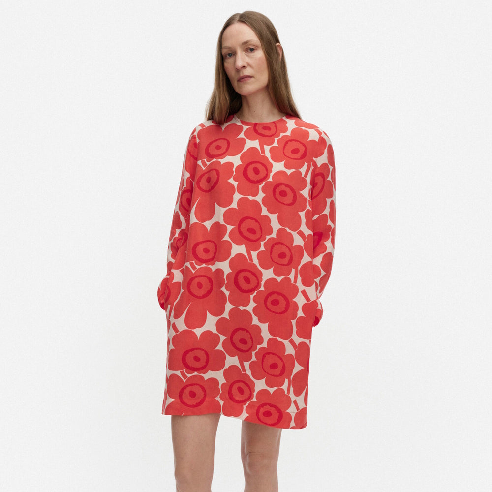 Marimekko Kouttaus Unikko Cupro Dress