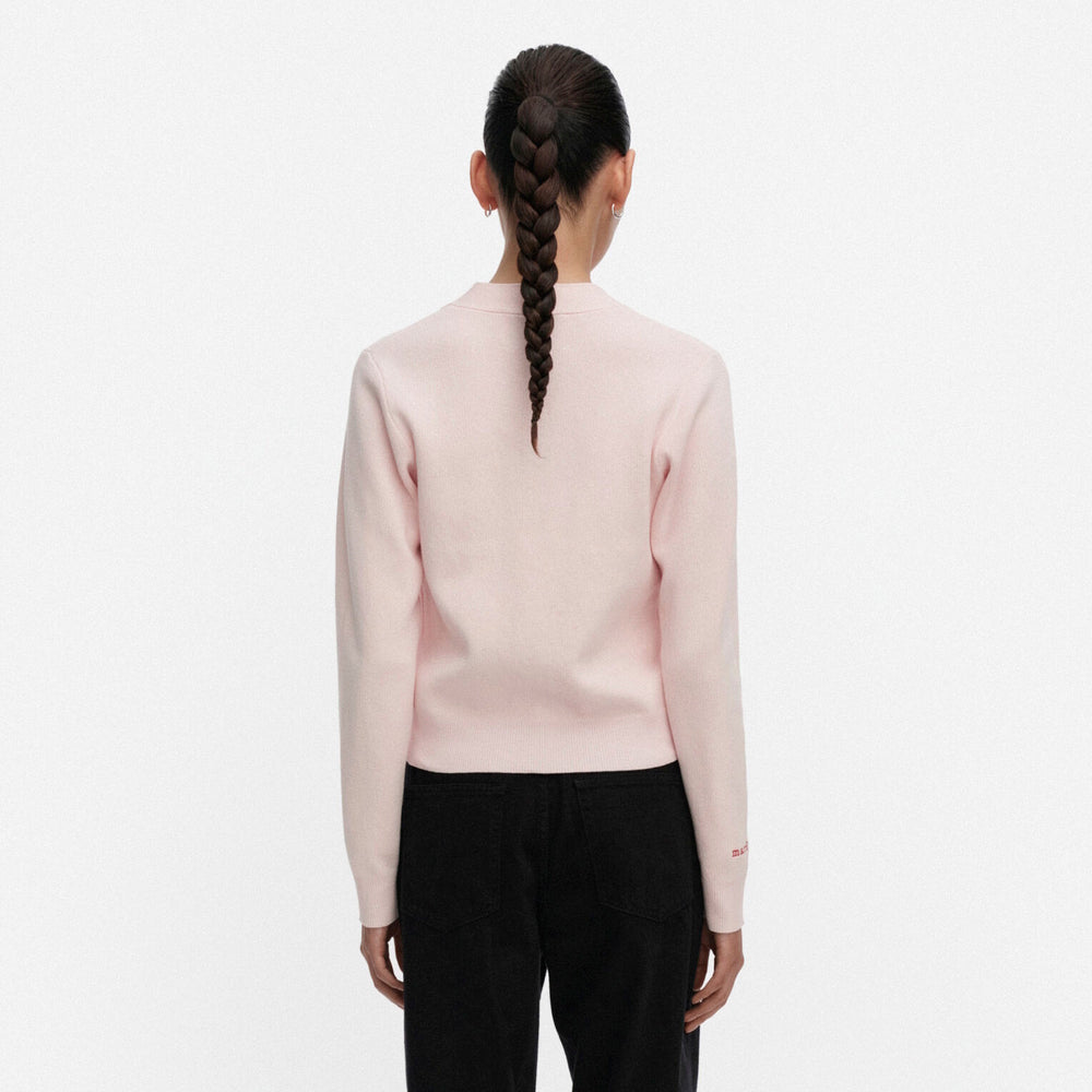 Marimekko Lahelle Musta Tamma Cotton Cardigan