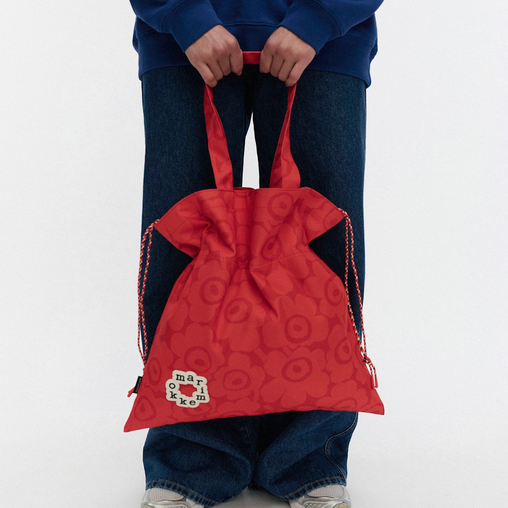 Marimekko Metka Unikko Shoulder Bag Red