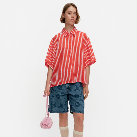 Marimekko Palindromi Piccolo Linen Shirt