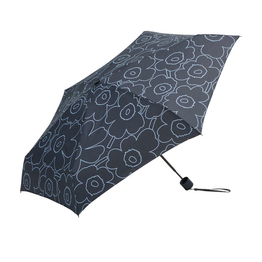 Marimekko Piirto Unikko Umbrella Dark Blue